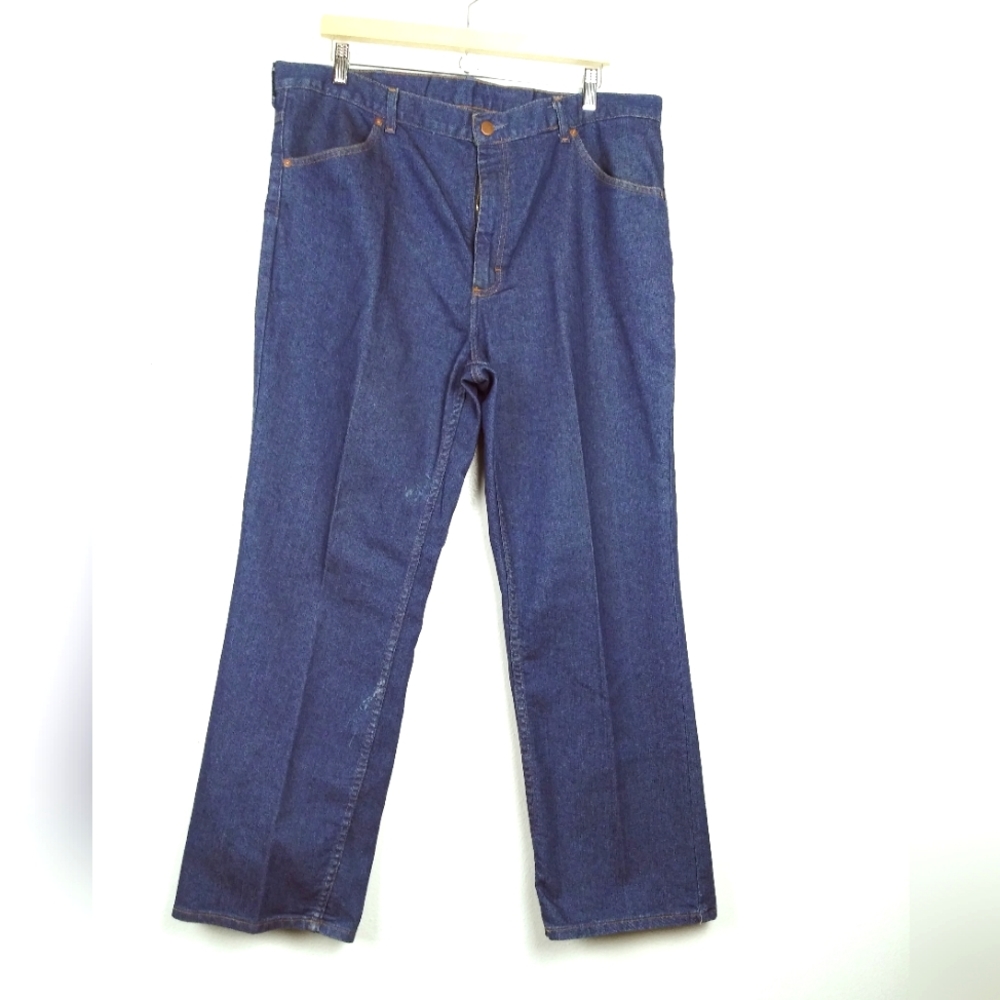 Casual Vintage Men's Jeans Pant Straight Size 40×29 Medium Wash